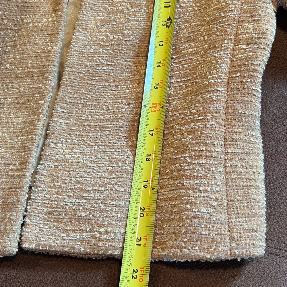 Josephine Chaus Gold Textured Wool Jacket - Picture 8 of 16